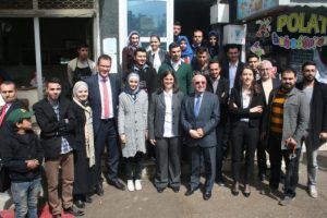 Alman Bakan'dan Kilis'te Suriyeli sığınmacılara ziyaret