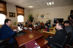 Suriyeli yetim &ccedil;ocuklardan D&uuml;ndar'a ziyaret