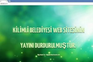 Belediyenin internet sitesi bor&ccedil;tan kapandı