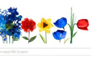 Google'dan ilkbahar ekinoksu i&ccedil;in doodle!