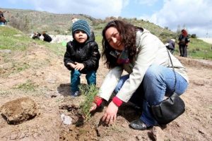 Evlenen her &ccedil;ifte bir fidan