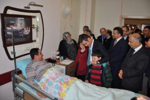 Bakan ile hasta mahkumun &ccedil;ocuğu arasındaki diyalog