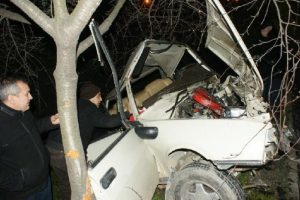 Sapanca'da kaza: 1 &ouml;l&uuml; 3 yaralı