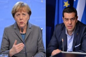 Avrupa'nın g&ouml;z&uuml; Merkel-&Ccedil;ipras g&ouml;r&uuml;şmesinde