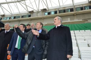 Tanju &Ccedil;olak Timsah Arena'ya hayran kaldı!