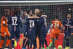 Paris Saint-Germain'in zirve keyfi