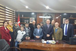 Sakatlar Derneği'nden  &Ccedil;ağlayan'a ziyaret