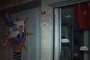 AK Parti mahalle temsilciliğine silahlı saldırı