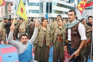 Peşmerge Nevruz'unda PKK şovu