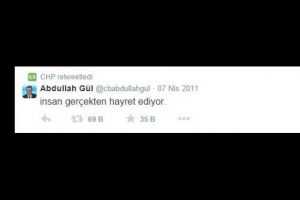 'İnsan ger&ccedil;ekten hayret ediyor' mesajı