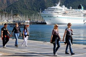 Alman turist uzun tatil seviyor