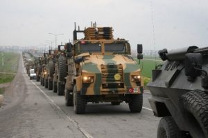 Irak ve Suriye sınırına askeri ara&ccedil; sevkiyatı