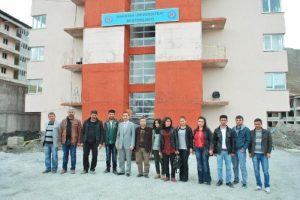 Hakkari'de HDP'lilerden Rekt&ouml;r Ceylan'a ziyaret