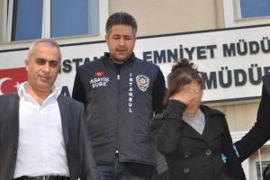 Bebeğini &ccedil;&ouml;pe attığı iddia edilen kadın yakalandı