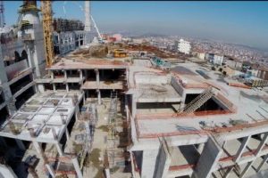 &Ccedil;amlıca Camii'nin kaba inşaatının y&uuml;zde 75'i tamamlandı