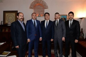 &Uuml;lk&uuml;c&uuml;lerden Osmangazi ziyareti