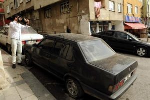 İstanbul'da &ccedil;amur yağdı