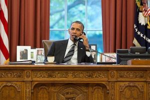 Obama ile Selman telefonda g&ouml;r&uuml;şt&uuml;