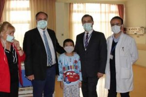 Kırgız &ccedil;ocuk Bursa'da hayat buldu!