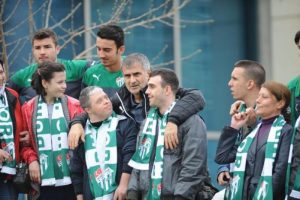 Bursaspor idmanına s&uuml;rpriz ziyaret