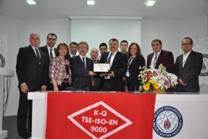 Bursa'da o fak&uuml;lteye 'kalite' belgesi