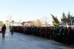 Şehit savcı Kiraz i&ccedil;in Antalya'da t&ouml;ren