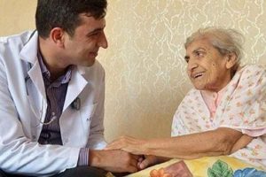 Temizliği ve tedavisi yapılan vatandaşa maaş