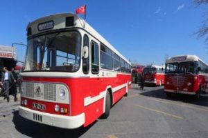 İETT`nin nostaljik otob&uuml;sleri yollarda