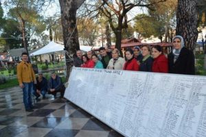 G&ouml;cek koyları i&ccedil;in &ccedil;adır direnişi