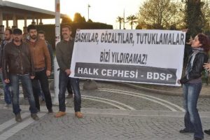Ter&ouml;ristlerin &ouml;ld&uuml;r&uuml;lmesini protesto ettiler!