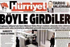 H&uuml;rriyet'ten Davutoğlu'na yanıt geldi: Reddediyoruz...