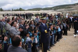Gaziantep'te itfaiye erleri fidan dikti