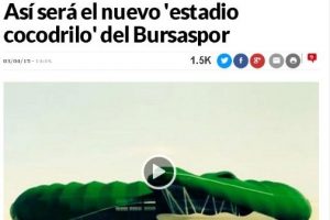 İspanya Timsah Arena'yı konuşuyor