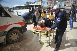 Bursa'da kaza geliyorum demedi