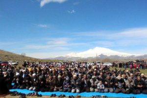 Heyelan kurbanları anıldı