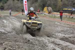 ATV şampiyonasının ilk etabı Urla'da yapıldı