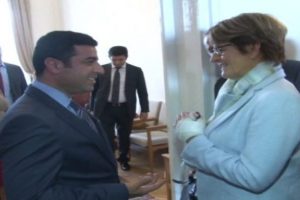 Demirtaş, Brasseur'u kabul etti