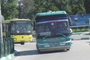 Bursa'da belediye otob&uuml;s&uuml; aniden fren yapınca şof&ouml;rden şikayet&ccedil;i oldu
