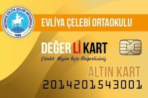 Okulda 'Değerli Kart' uygulaması