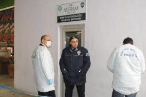 Semt pazarı g&uuml;venlik g&ouml;revlisi &ouml;l&uuml; bulundu