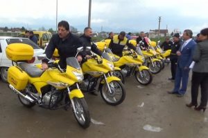 PTT'ye 11 yeni motosiklet
