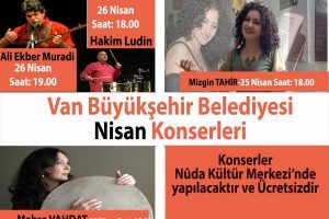 D&uuml;nyaca &uuml;nl&uuml; sanat&ccedil;ılar Van'a geliyor