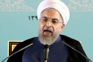 Ruhani'den d&uuml;nyaya rest: Ambargo kalkmadan...