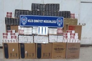 Kilis'te ka&ccedil;ak sigaraya 3 g&ouml;zaltı