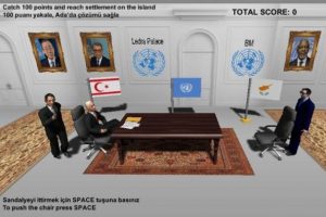 Kıbrıs m&uuml;zakereleri bilgisayar oyunu oldu