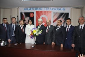 İneg&ouml;l'de Ak Parti adayları tanıtıldı