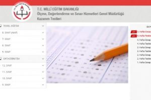 TEOG kazanım testlerine rekor ilgi