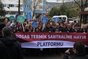 Bursalıların termik santral isyanı s&uuml;r&uuml;yor