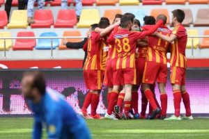 Kayserispor PTT 1. Lig'e damga vurdu