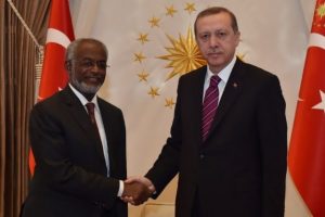 Sudan Dışişleri Bakanı'nı kabul etti
